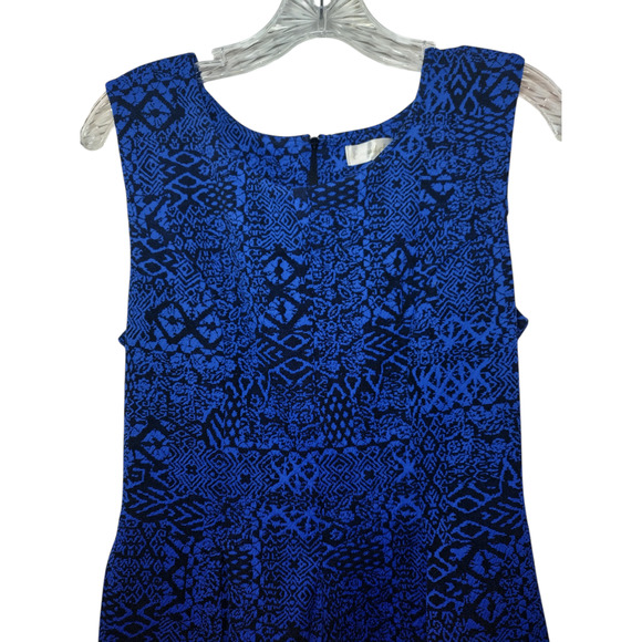 Emerald Sundae Womens Sleeveless Summer Fit and Flare Skater Dress Blue Large - Picture 11 of 15